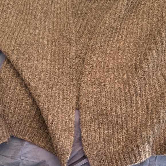 Universal Thread Brown Ribbed Open-Front Cardigan - Picture 3 of 3